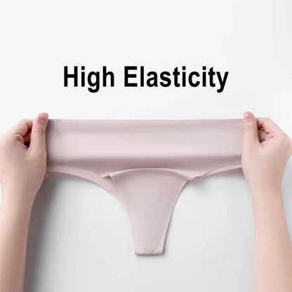 3PCS Seamless Camel Toe Prevention Panties - Invisible No Show Underwear for Yoga, Gym & Leggings (Women's Workout Underwear)