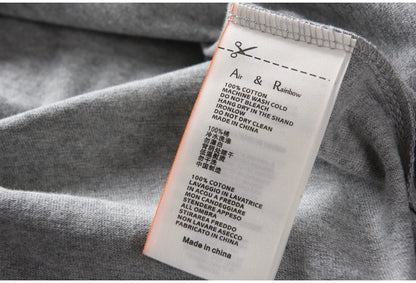 Summer New American Retro Short-sleeved O-neck Solid Color T-shirt Men's Fashion Simple 100% Cotton Washed Casual Sport Tops