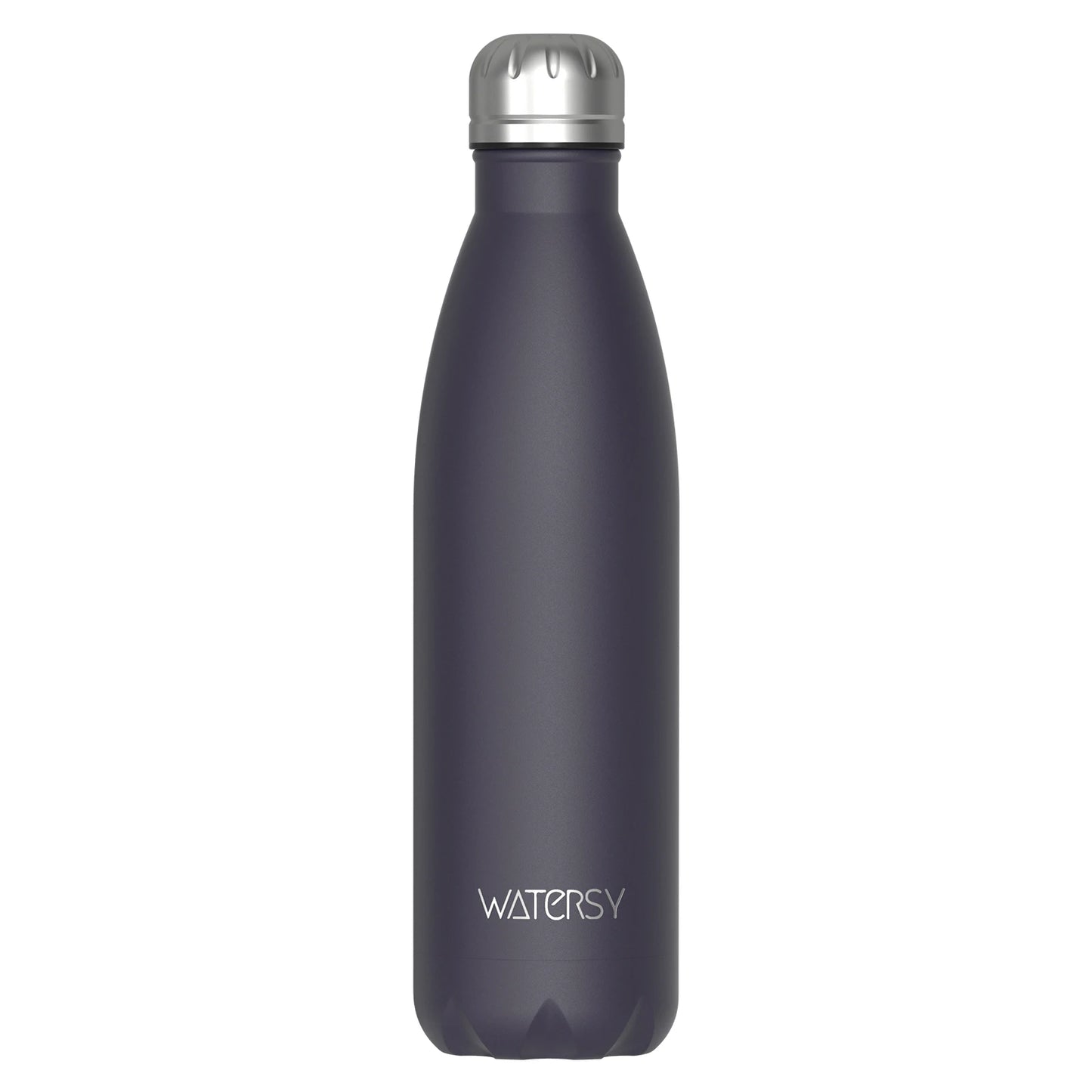WATERSY 500ml Stainless Steel Water Bottle Insulated Vacuum Flask Double Wall Thermal Cup Keep Cold Hot Sports Kettle