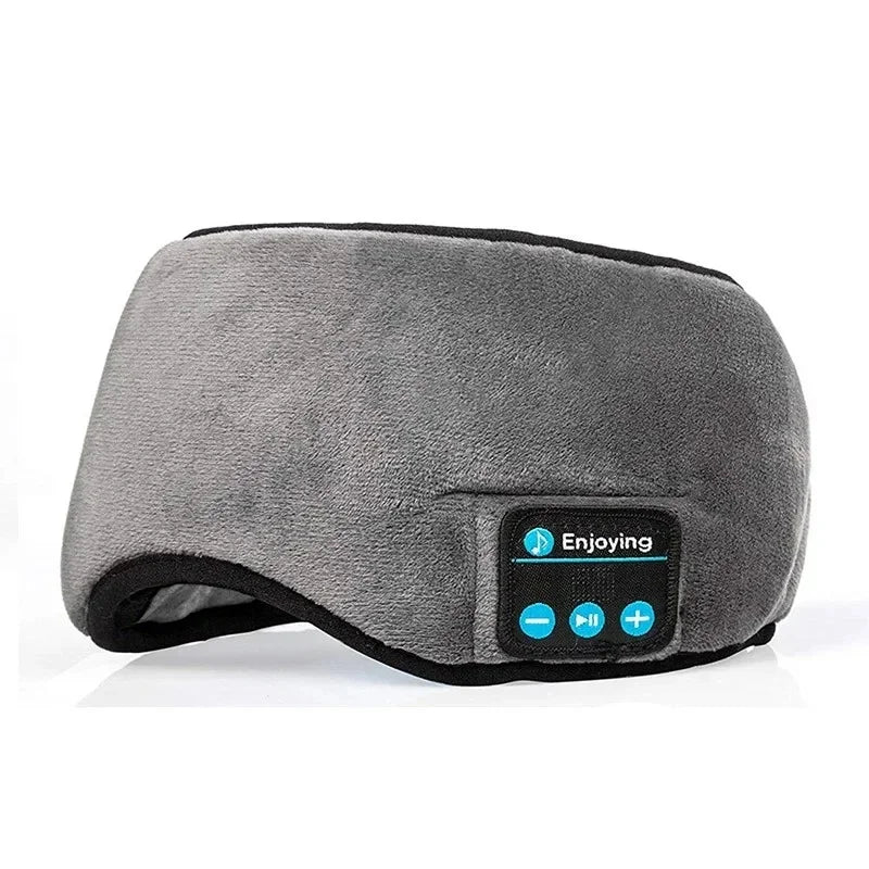 Eye Mask Sleep Headphones Bluetooth Sleeping Headphones Bluetooth Headband Soft Elastic Comfortable Wireless Music Earphones