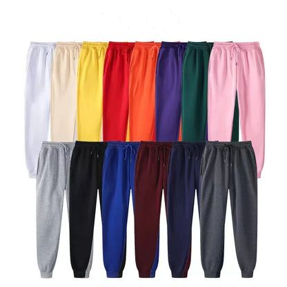 New style printed sport pants suitable for both men and women, luxurious long-distance running pants, casual fitness pants