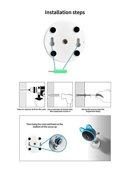 Baby monitor two-way audio voice intercom infrared night vision baby camera with monitor video surveillance security protection