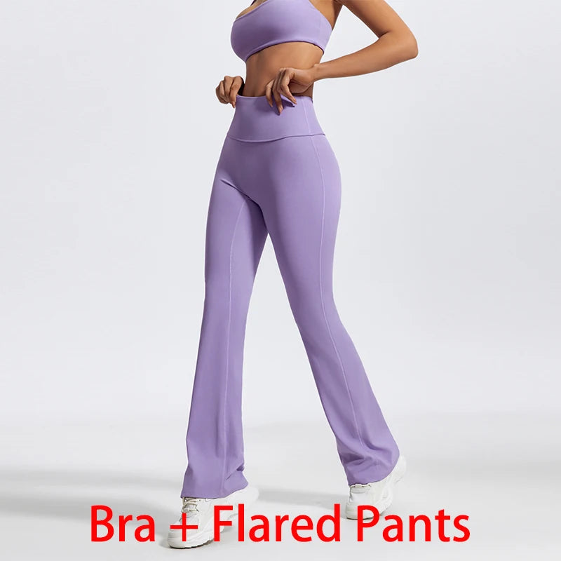Women Gym Workout Set – Two Piece Activewear with Quick Dry Sportswear & Breathable Bra