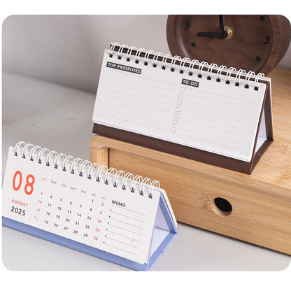 2026 Mini Desk Calendar Desktop Notepad Ornament Cute Simple Calendar,Christmas New Year Gift, Daily Planner Table Calendar