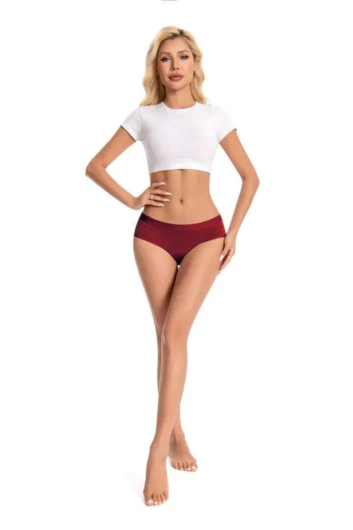1/4PCS Women Period Panties Heavy Flow Leakproof Underwear Cotton Postpartum Menstrual Physiological Panty Teens Briefs S-3XL