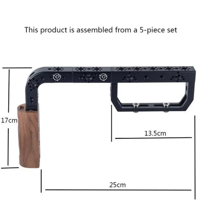 KUANJIE TH-S Universal Arri Positioning Top Handle Fixture Handle for Camera Rabbit Cage Video Equipment Gimbal Stabilizer