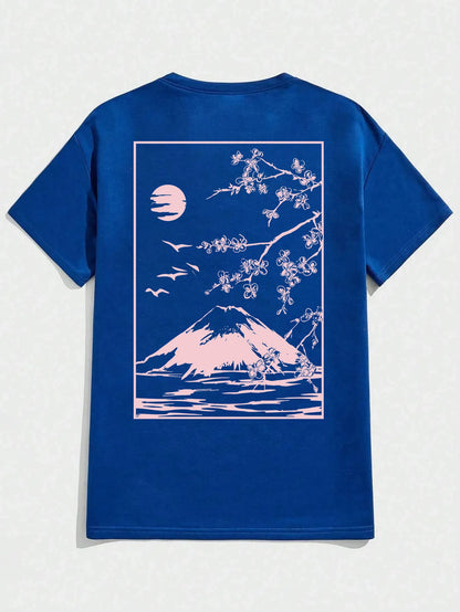 Men Cotton T Shirt - Summer Casual Tee | Breathable Loose Fit Hip Hop Top