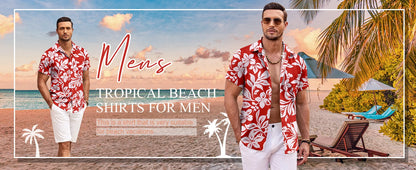 2024 Men's Gradient Striped Shirt Slim Breathable Fashion Short-sleeved High-quality Design Casual Button-down Shirts Male