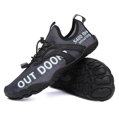 Men Water Shoes Swimming Barefoot Quick Dry Lightweight Aqua Sneakers Outdoor Sports Five Fingers Upstream Wading Shoes Summer Breathable Surfing Sandals Beach Trekking New Big Size