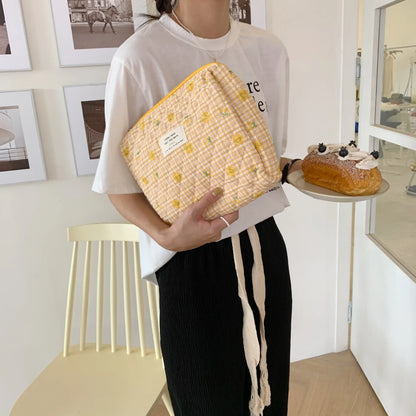 Baby Diaper Bag Cartoon Print Nappy Bag Zipper Handbag Carry Pack Travel Outdoor Diaper Storage Bag Multi Functional Storage Bag