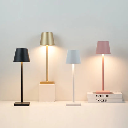 Wireless Touch LED Table Lamp - 3-Level Dimming for Bedroom Dining Room Bar and Desk - ZOOMNSTORE