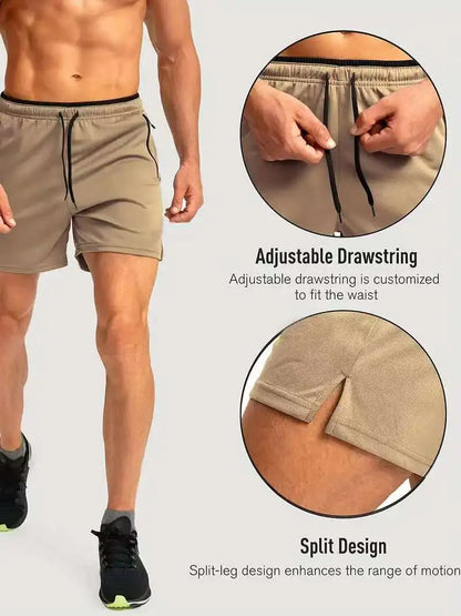 New men's quick-drying beach shorts fitness shorts summer swimwear leisure sports men's swimming board tide beach