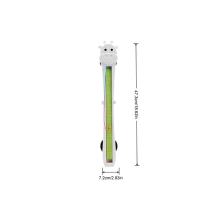 Fully automatic giraffe cat teasing machine, automatically tightens and throws ropes, allowing cats to relax and relieve boredom