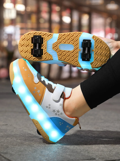 Upgraded fashionable children's and teenagers' walking shoes enhance stability, detachable dual-use sports