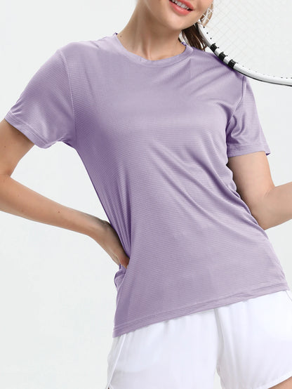 Women's Quick-Dry Sport T-Shirt – Ultralight Breathable Running Top
