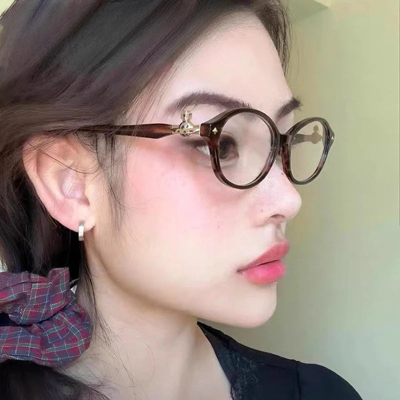 Elliptical Reading Glasses – Fashion Presbyopia Glasses With Anti Blue Light Lenses