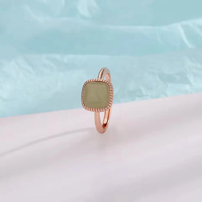 Sterling Silver Rings Adjustable Vintage Hip Hop Couples Silver Bands | Hollow Line Design