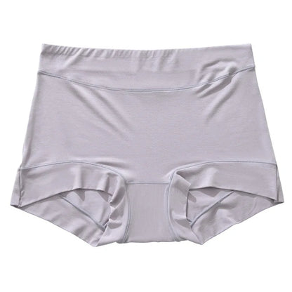 Women's Underwear 60s Modal Fabric Panties for Women High-Rise Female Underwear Briefs Cozy Underpants Plus Size Safety Shorts