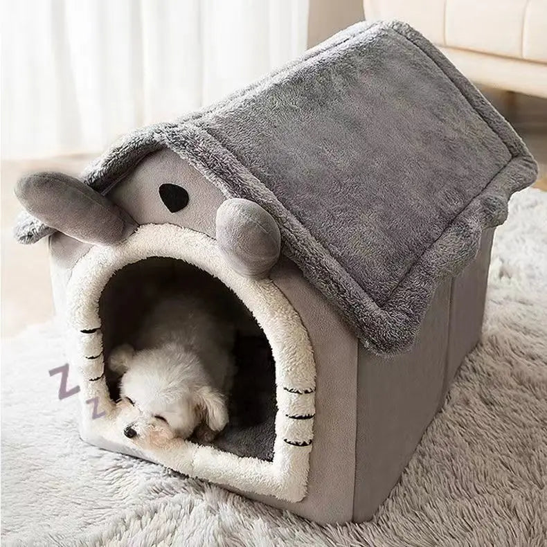 New Pet House with Super Large Space Cat and Dog Beds of All Sizes To Sleep in All Seasons Puppy Keep