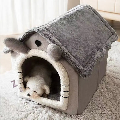 New Pet House with Super Large Space Cat and Dog Beds of All Sizes To Sleep in All Seasons Puppy Keep