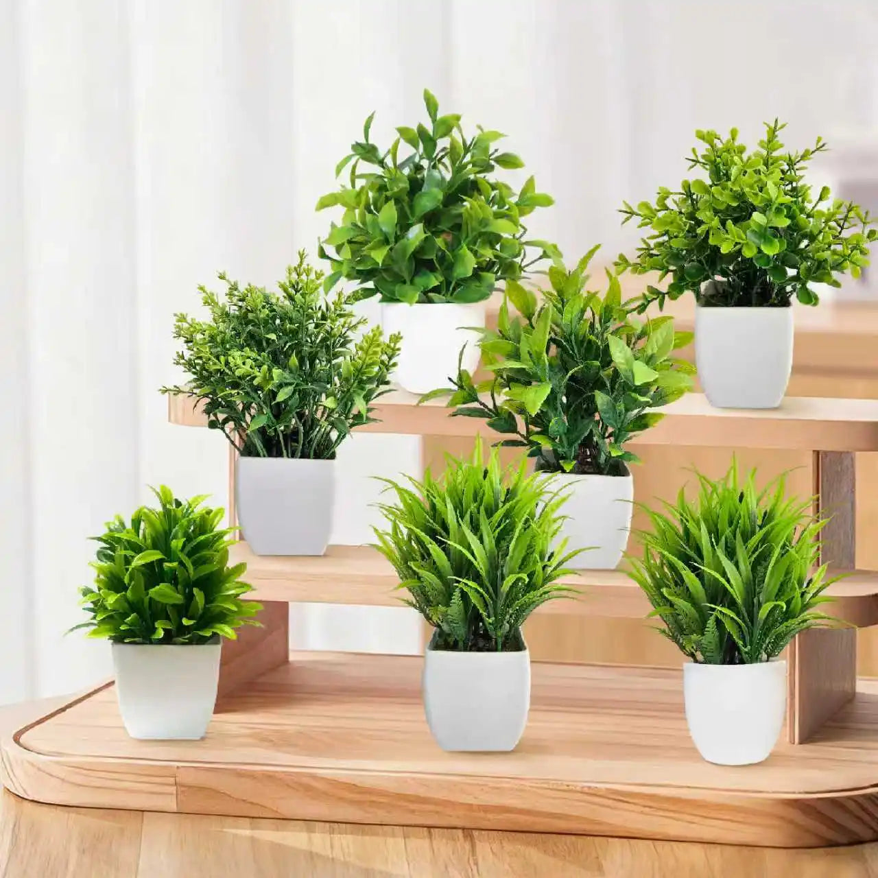 Artificial Christmas Tree - Green Potted DIY Home Decor for Weddings Birthdays and Xmas