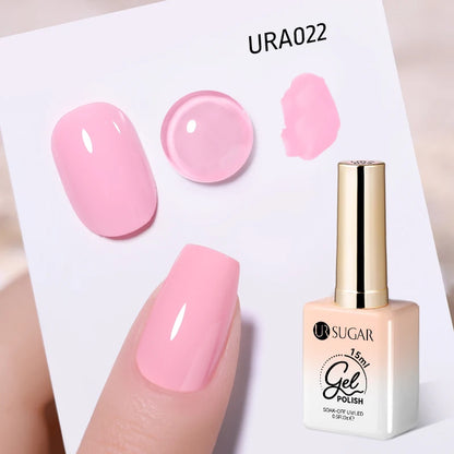 Jelly Gel Polish - Eco Friendly Semi Permanent UV LED Nail Polish for Salon Use