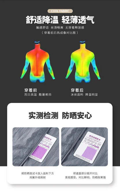 Jacket Mens Spring autumn New men sun protection coat jacket Solid color hooded Jackets casual coat Men's business coats 2318
