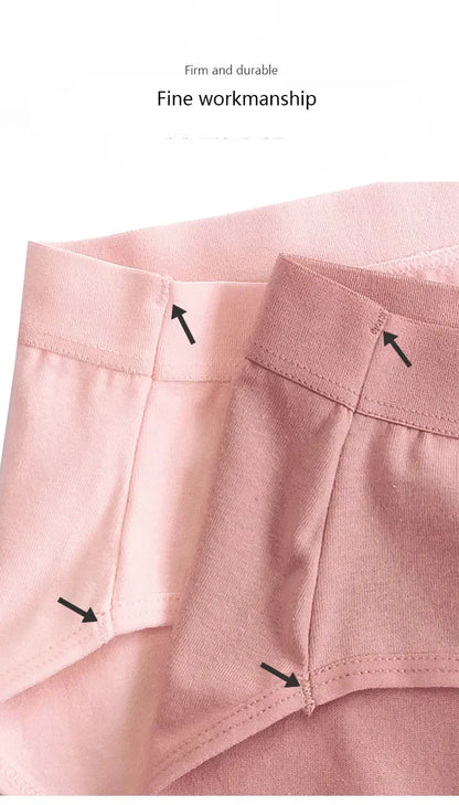 12 PCS Cotton Women Underwear Low Rise Soft Breathable Panties for Teens 12hrs Anti-Odor Comfy Briefs
