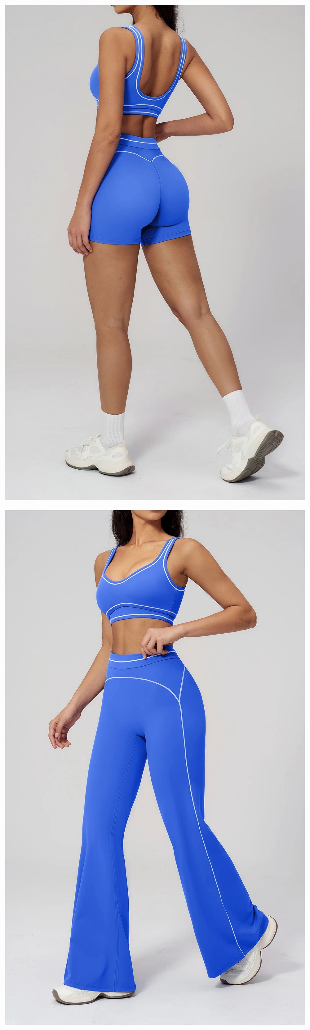 Yoga Suit 2PCS Women Tracksuits Sports Outfits Gym Clothes Running Sports Bra Suits Female Workout Yoga Clothes Athletic Wear