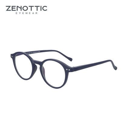 Retro Reading Glasses | Anti Glare, UV400 Protection, Circular Frame Stylish Reading Glasses