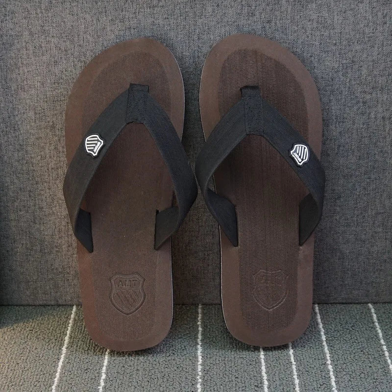 Summer Men Flip Flops Beach Slippers Sandals Non-slip Home Chanclas Slipper Indoor House Anti-slip Zapatos Hombre Shoes 2022