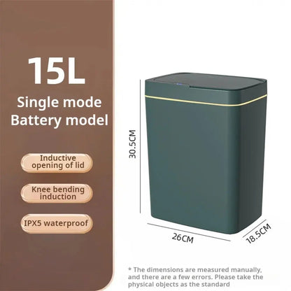Automatic Trash Can with Lid - Odor-Reducing Kitchen Bin 2025 NEW