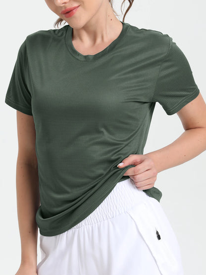 Women's Quick-Dry Sport T-Shirt – Ultralight Breathable Running Top