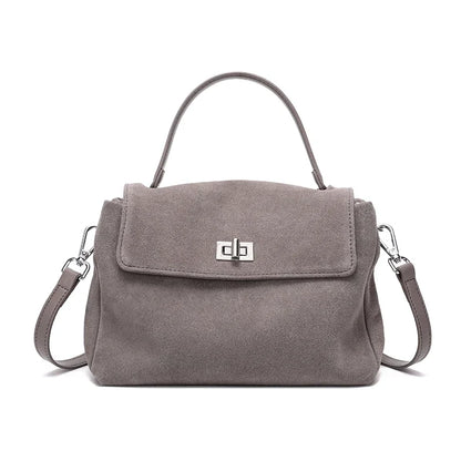 Genuine Leather Crossbody - Women's Soft Leather Messenger Bag With Zipper Closure