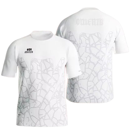 Mens Breathable Jersey Summer Sports Shirt - Lightweight Round Neck T-Shirt