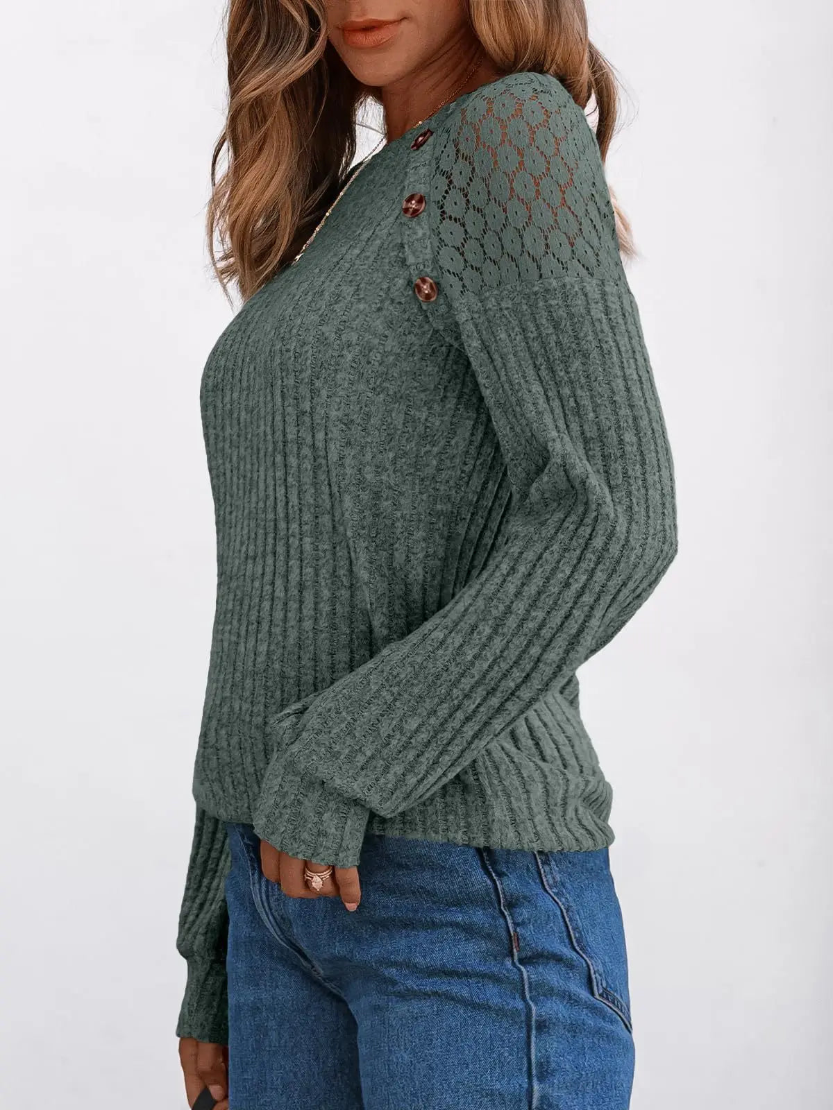 2025 New Autumn Women's Blouses Elegant Fashion Lace Hollow Out Patchwork Button Shirts Loose Casual Long Sleeve Pullover Tops
