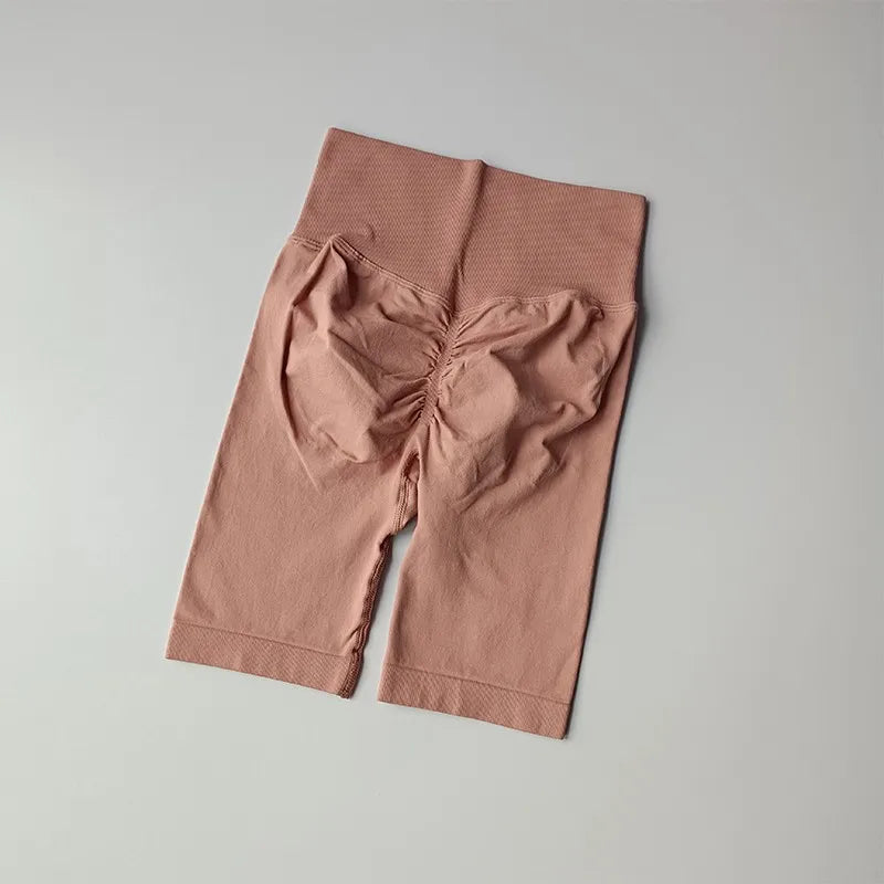 Women Yoga Shorts – High Waist Seamless Sport Shorts | Hip Push Up, Quick Dry