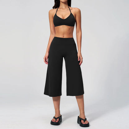 Summer Yoga Set 2 Pieces Women Tracksuit Workout Clothes Sports Outfits High Waist Shorts Fitness Sports Suit Female Gym Clothes