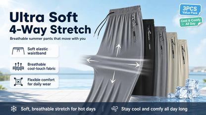 Sweatpants Summer Thin Casual Sports Jogging Pants For Men Casual Leggings Trousers Football Gift Man Fishing Training Clothes