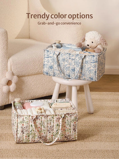 Baby Diaper Organizer Bag Folding Portable Diaper Stackers & Caddies High Capacity Storage Bag for Baby Things