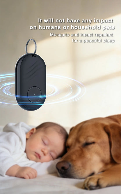M63 Mosquito Repellent Pendant Mosquito Proof Keychain Children Adults Outdoor Portable Ultrasonic Insect Repellent Rechargeable