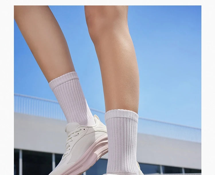 361 Degrees Women's Running Shoes Casual Mesh Anti-slip Lightweight  Trendy Thick-sole Rebond Durable Female Sneakers 682532239