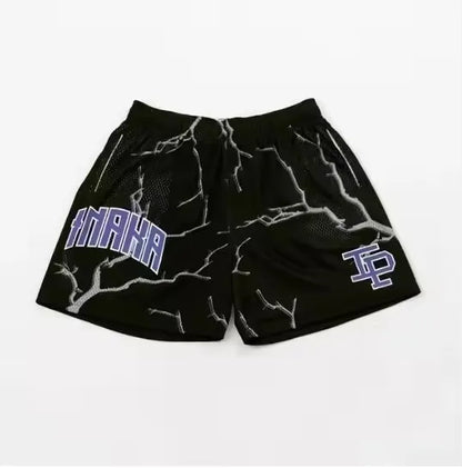 2026 NEW INAKA IP Men shorts Classic GYM Basketball Workout Mesh Shorts Summer casual shorts gym sports quick dry shorts men