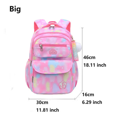 Kawaii Pink Girls Backpack - Cute Waterproof School Bag for Kids and Teens - ZOOMNSTORE