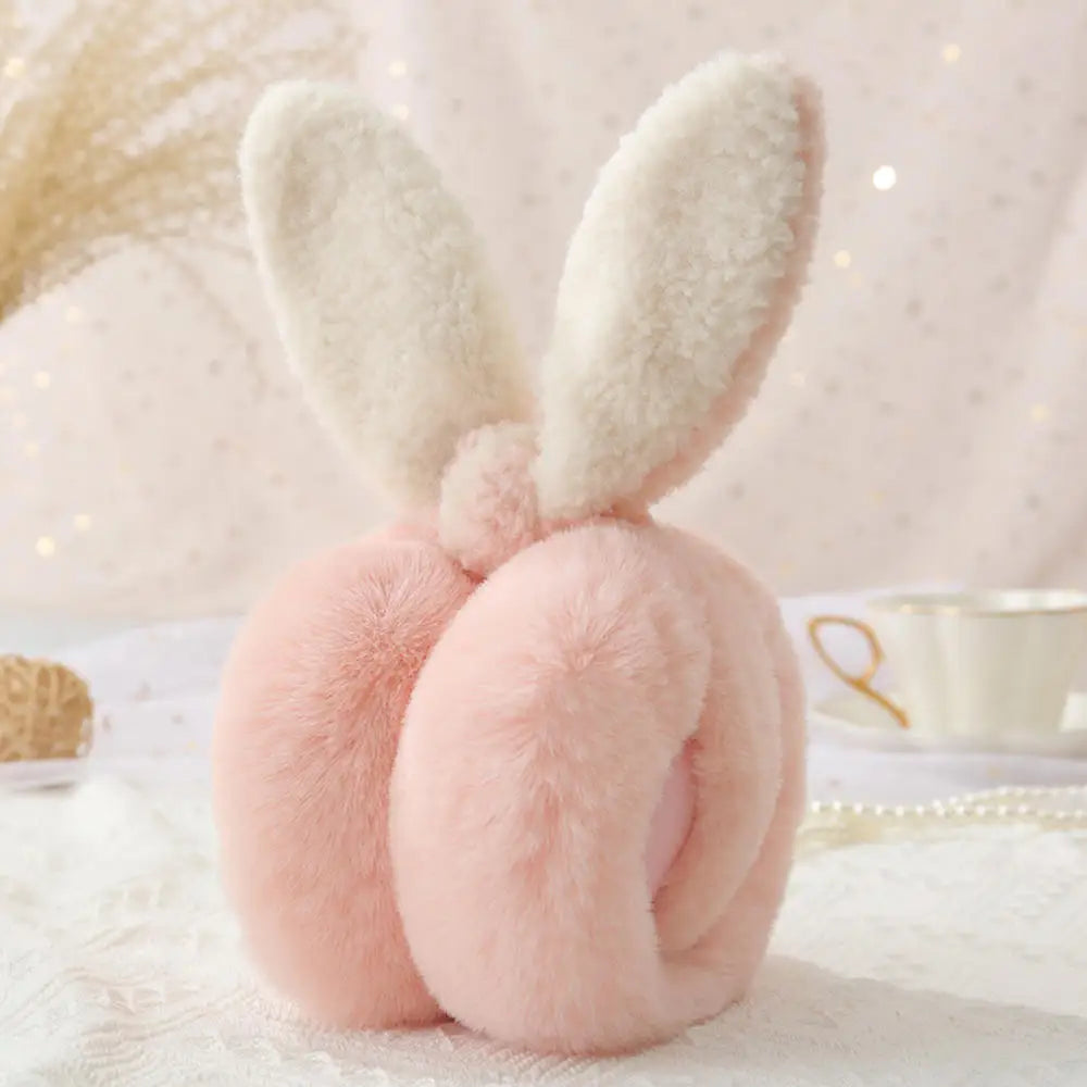 Bear Ears Earmuffs - Plush Cashmere Winter Ear Warmers | Soft Thermal Ear Covers