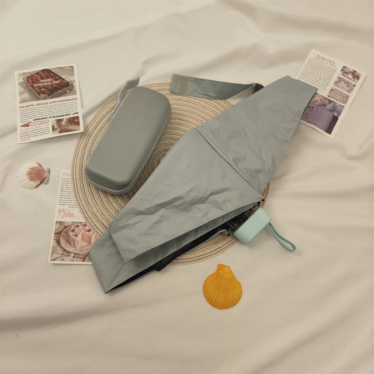 Mini Sun Umbrella, Protective and Uv Resistant, Rain or Shine