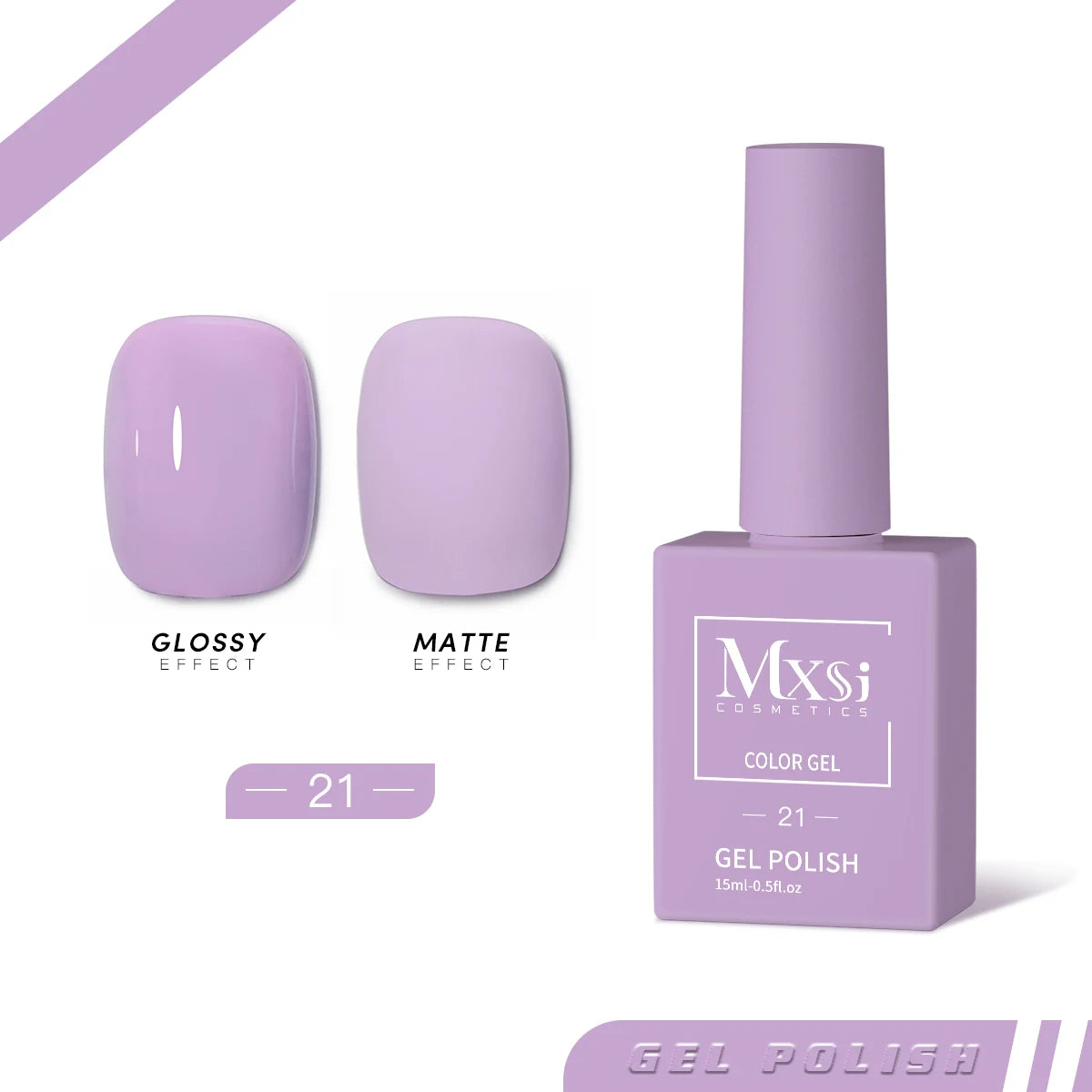 Gel Nail Polish Set - Neon Brown Royal Blue Red Green Pastel Nude Varnish