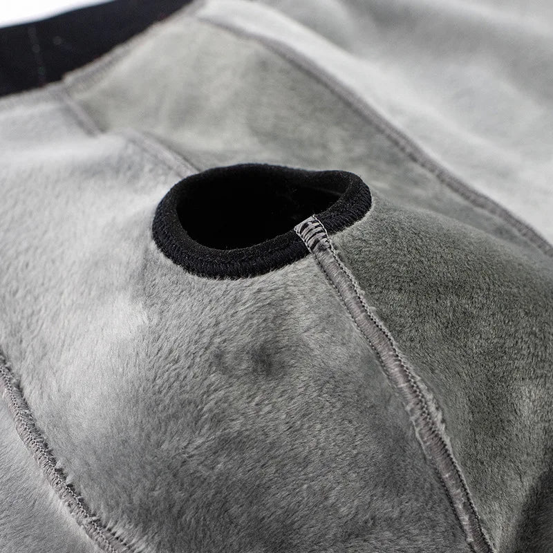 Men's Boxer Shorts Cotton Velvet Underwear Man Breathable JJ Hole Bullet Separation Pouch Underpants Male Winter Warm Panties