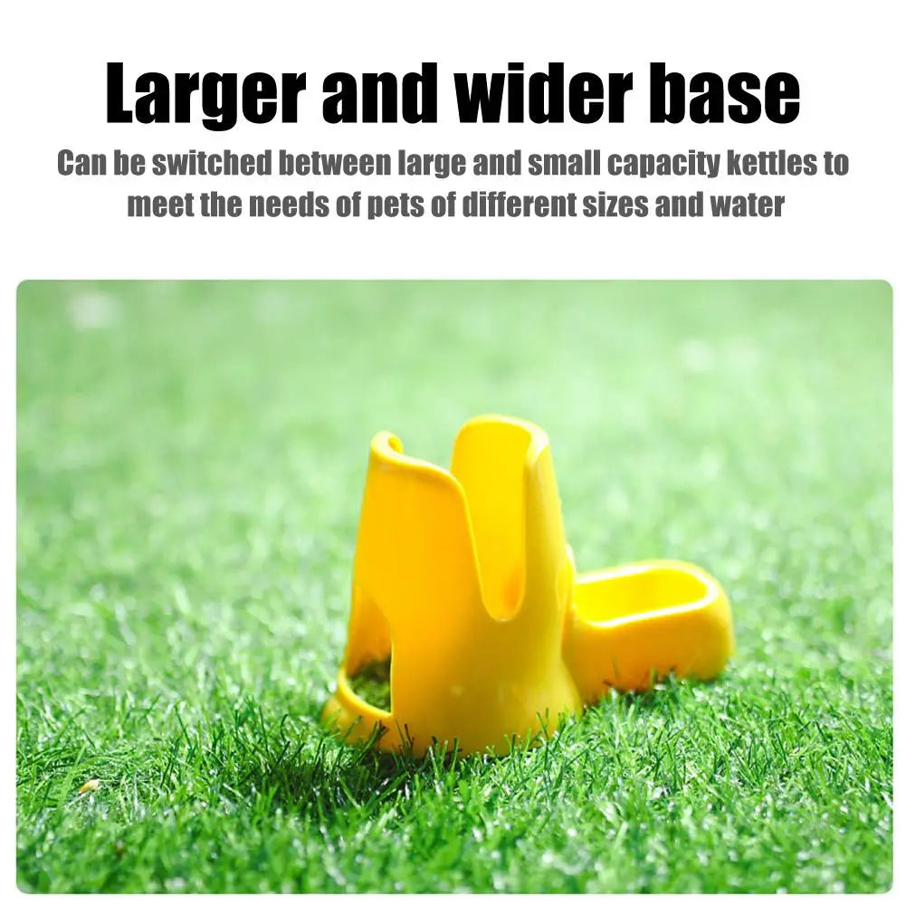Automatic Small Animal Water Bottle Leak-Proof With Food Bowl - Hamster Guinea Pig Rat Drinking Water Dispenser