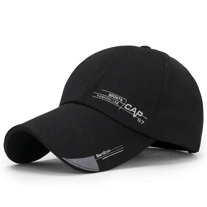 Baseball Cap Mens Mesh Sun Hat Outdoor Sports Golf Sunshade Caps Four Seasons Adjustable Hip-Hop Hats for Men Baseball Cap